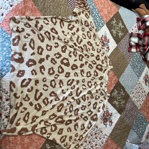 Leopard Print Casual Top